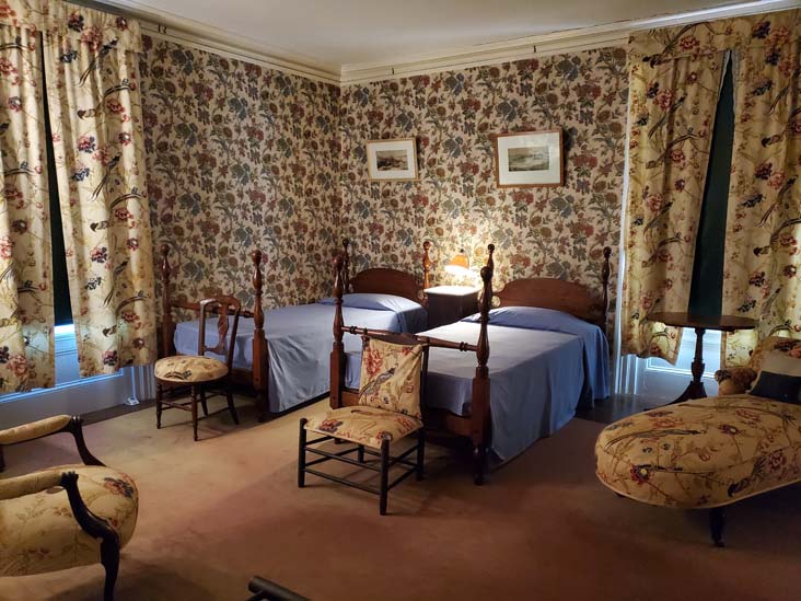 Chintz Room, Springwood, Home of Franklin D. Roosevelt National Historic Site, Hyde Park, New York, October 16, 2022