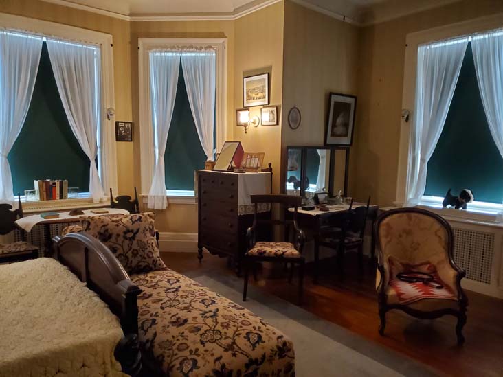 FDR's Bedroom, Springwood, Home of Franklin D. Roosevelt National Historic Site, Hyde Park, New York, October 16, 2022