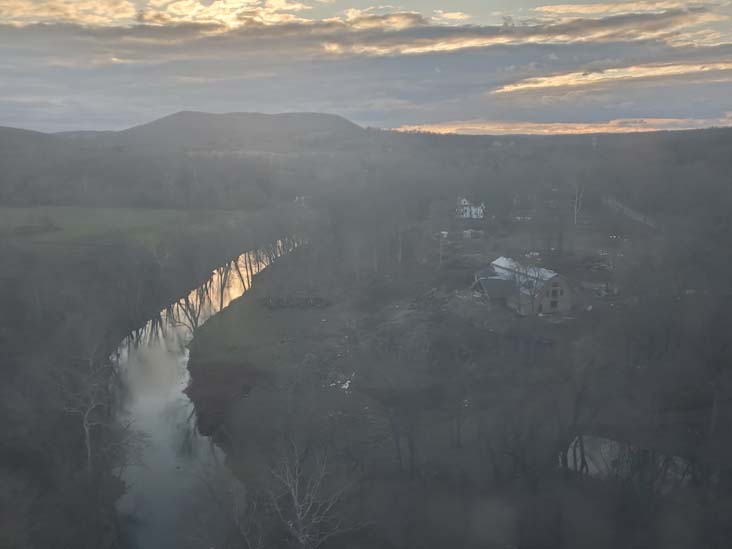View From Moodna Viaduct, Orange County, New York, November 13, 2022
