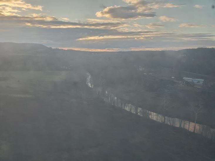 View From Moodna Viaduct, Orange County, New York, November 13, 2022