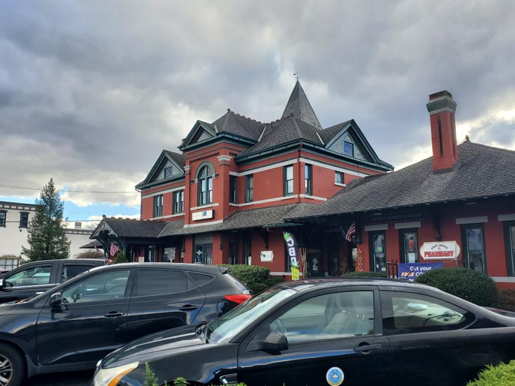 Port Jervis Station (Erie Railroad), Port Jervis, New York, November 13, 2022