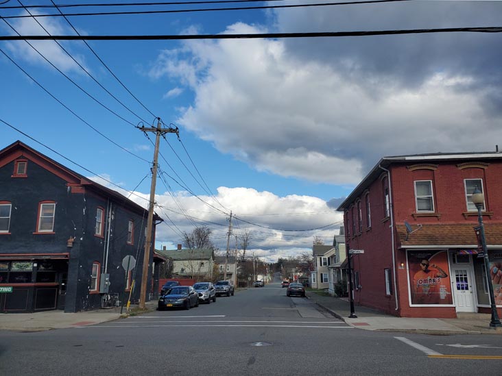 Looking North Up Pennsylvania Avenue From Jersey Avenue, Port Jervis, New York, November 13, 2022