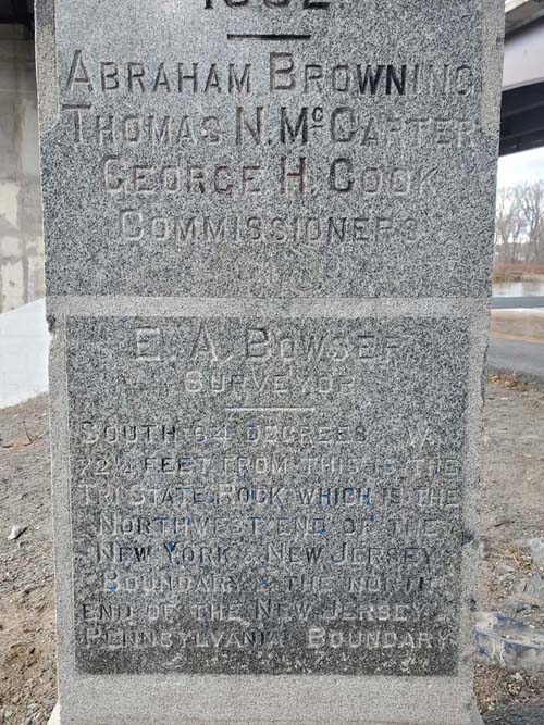 Witness Monument, Port Jervis, New York, November 13, 2022