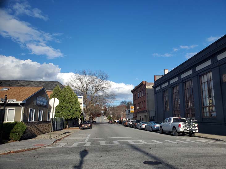 Looking North Up Sussex Street From Front Street, Port Jervis, New York, November 13, 2022