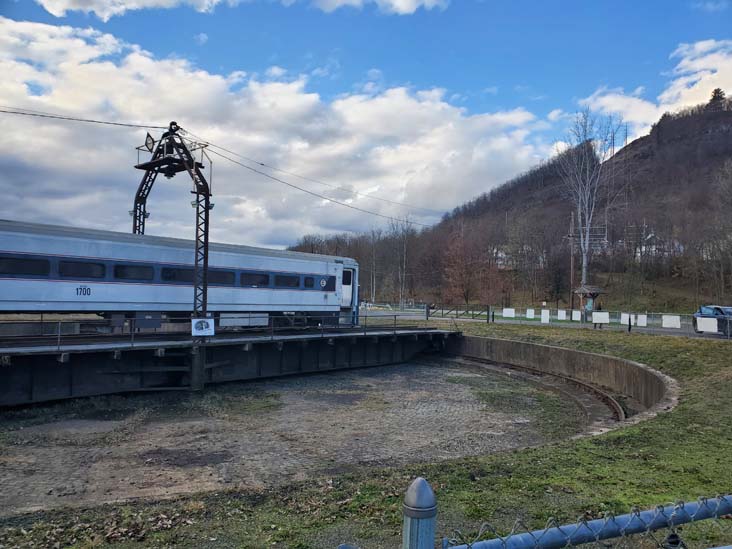 Erie Turntable, Port Jervis, New York, November 13, 2022