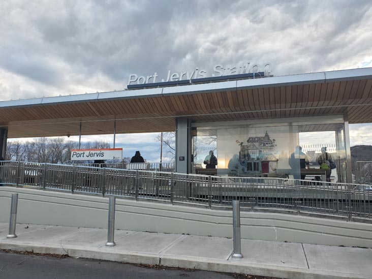 Port Jervis Station, Port Jervis, New York, November 13, 2022