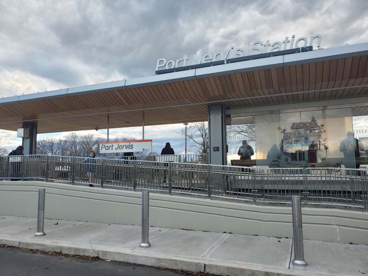 Port Jervis Station, Port Jervis, New York, November 13, 2022