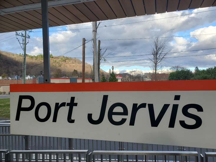 Port Jervis Station, Port Jervis, New York, November 13, 2022