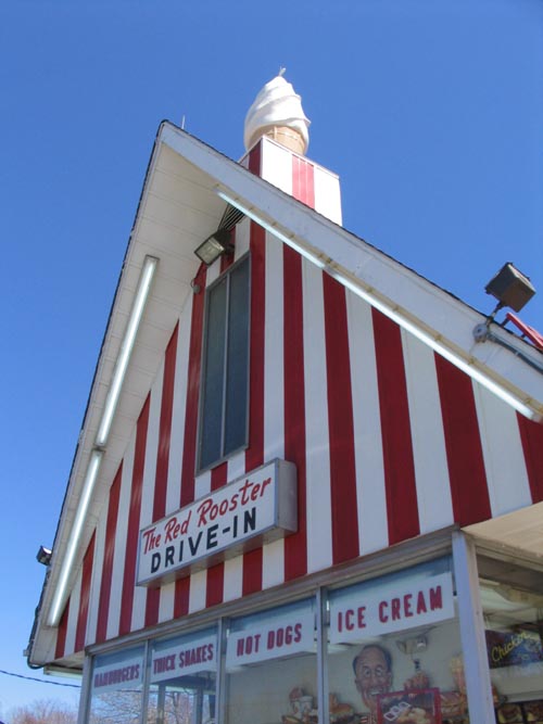 Red Rooster Drive-In, 1566 Route 22, Brewster, New York, April 9, 2006
