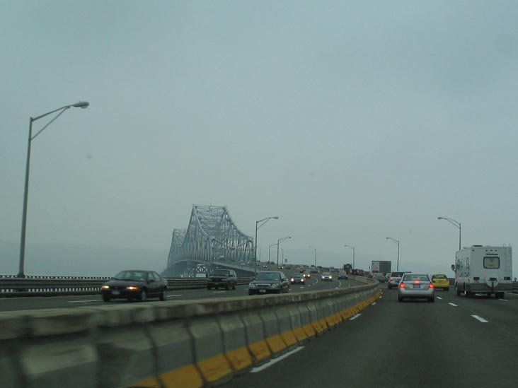 Tappan Zee Bridge From Westbound 287, Hudson Valley, New York