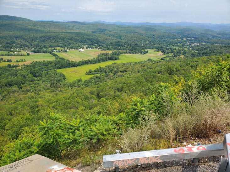 Shawangunk Mountains Lookout, Cragsmoor, New York, July 20, 2024