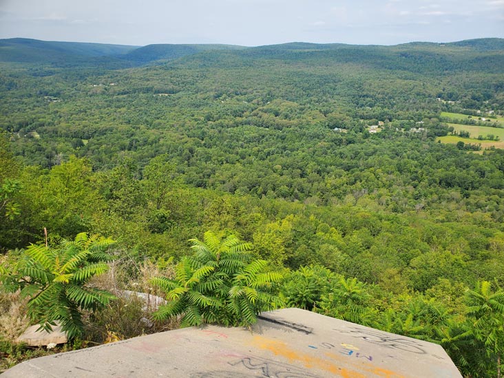 Shawangunk Mountains Lookout, Cragsmoor, New York, July 20, 2024