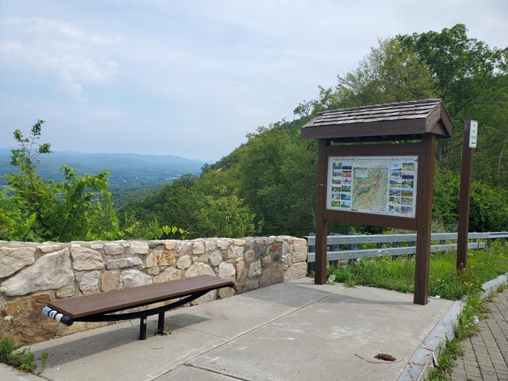 Shawangunk Mountains Lookout, Cragsmoor, New York, July 20, 2024