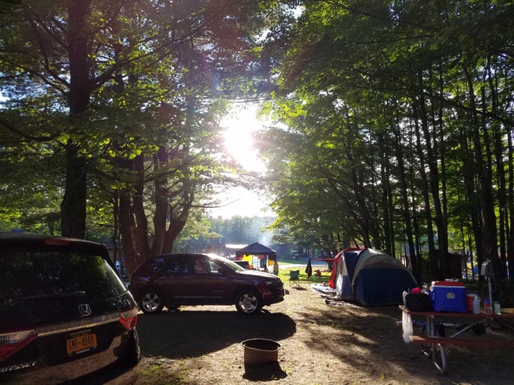 Jellystone Park, Greenfield Park, New York, July 29, 2017