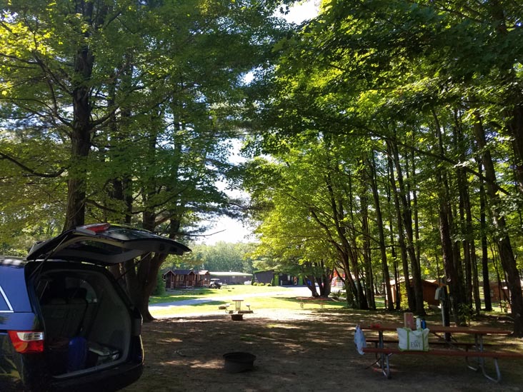 Jellystone Park, Greenfield Park, New York, July 29, 2017