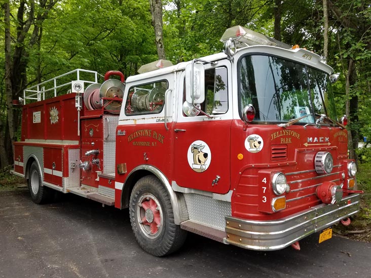 Fire Engine, Jellystone Park, Greenfield Park, New York, June 4, 2017