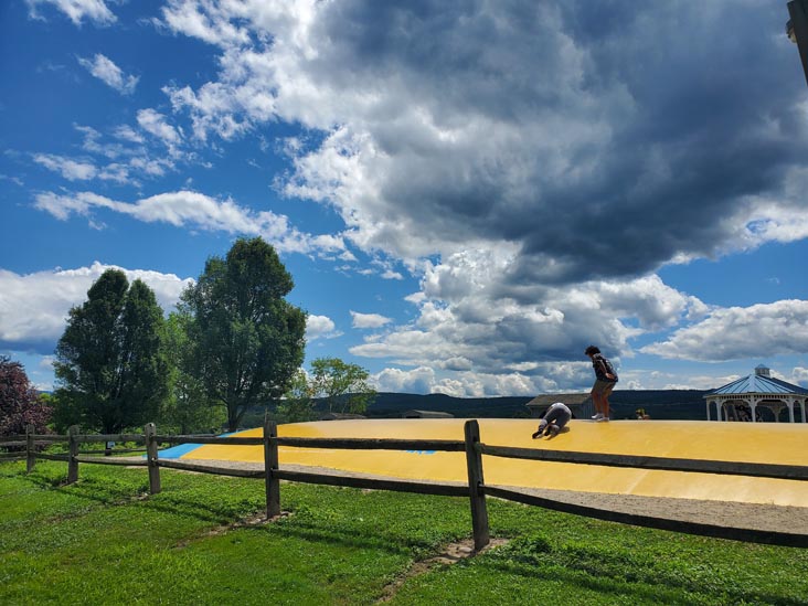 Jumping Pillow, Kelder's Farm, Kerhonkson, New York, August 1, 2023