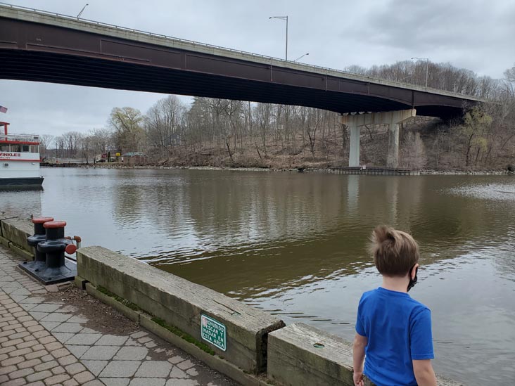 T.R. Gallo Waterfront Park, Kingston, New York, April 2, 2021