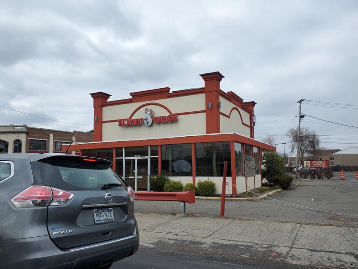 Planet Wings, 490 Broadway, Kingston, New York, April 2, 2021