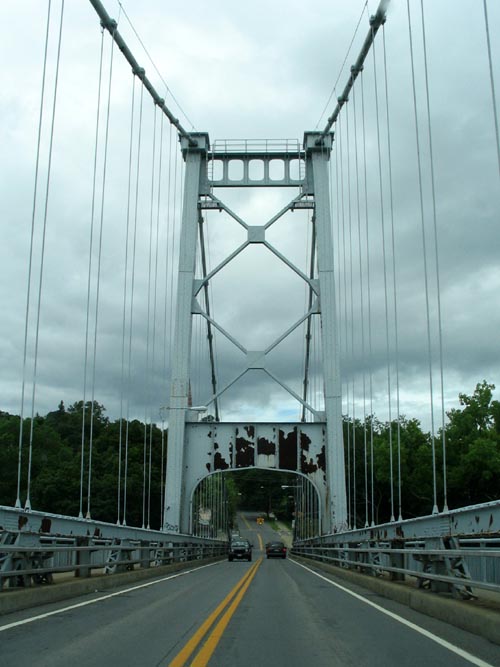 Kingston-Port Ewen Suspension Bridge, Kingston, New York