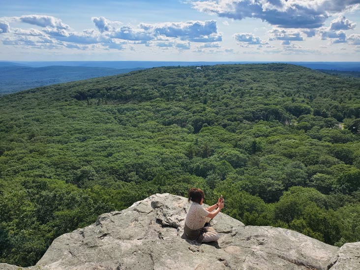 Sam's Point, Minnewaska State Park Preserve, Ulster County, New York, August 2, 2023