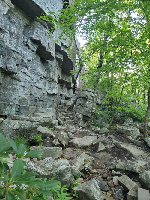 Sam's Point, Minnewaska State Park Preserve, Ulster County, New York, August 2, 2023
