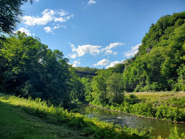 Rondout Creek, Rosendale, New York, July 19, 2024