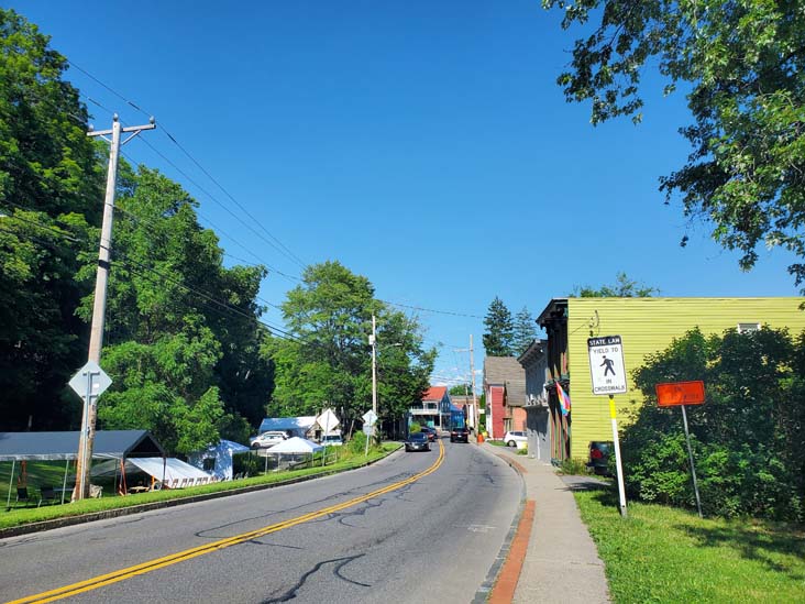 Main Street, Rosendale, New York, July 19, 2024
