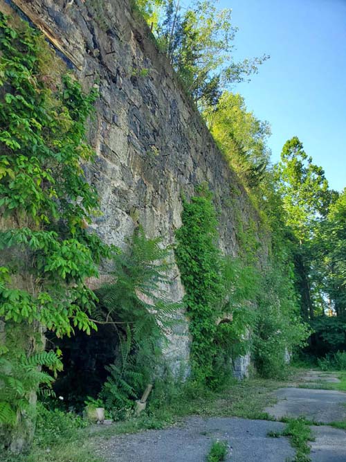 Binnewater Kilns, Binnewater Parking Area Near Rosendale Trestle, Rosendale, New York, July 19, 2024
