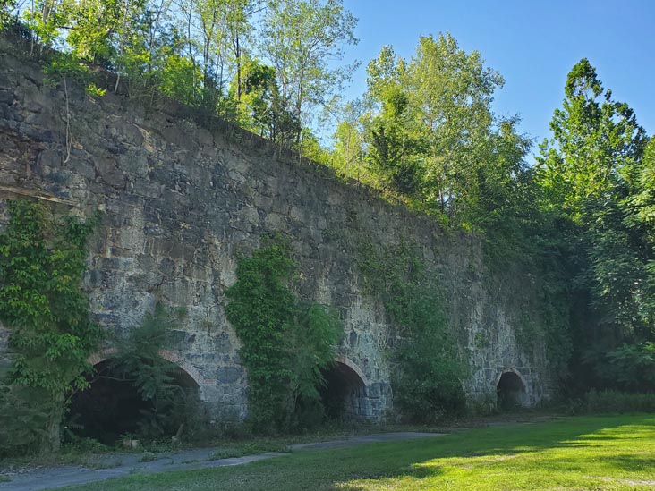 Binnewater Kilns, Binnewater Parking Area Near Rosendale Trestle, Rosendale, New York, July 19, 2024