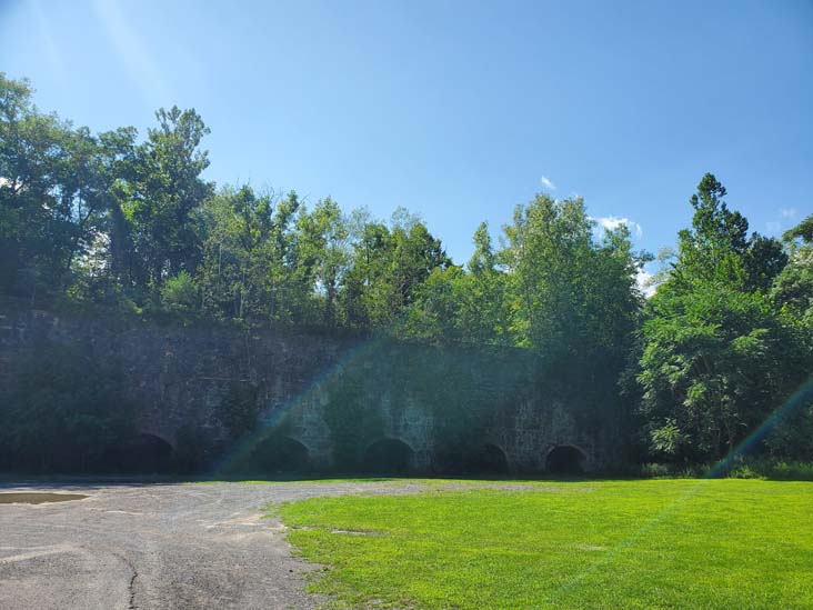 Binnewater Kilns, Binnewater Parking Area Near Rosendale Trestle, Rosendale, New York, July 19, 2024