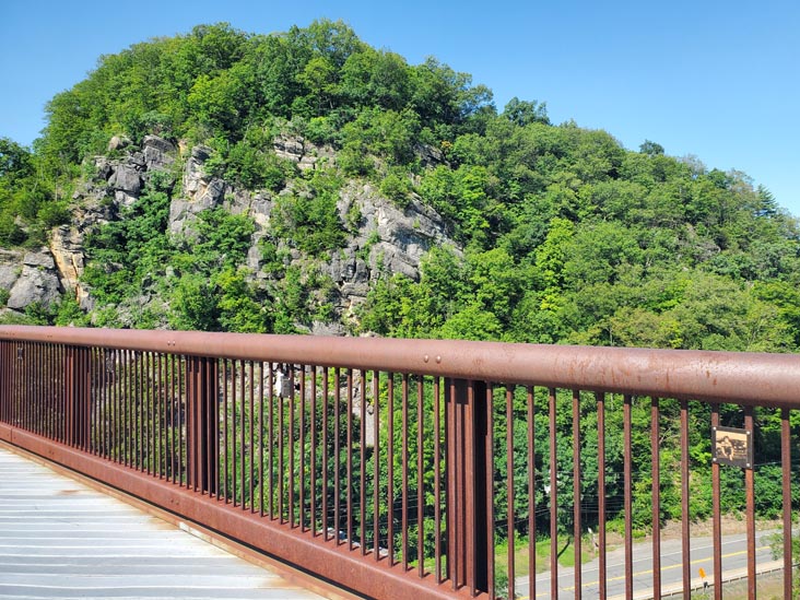 Joppenbergh Mountain From Rosendale Trestle, Rosendale, New York, July 19, 2024