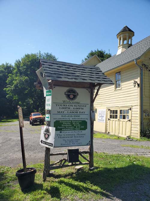 Century House Historical Society Museum, Snyder Estate, Rosendale, New York, July 19, 2024
