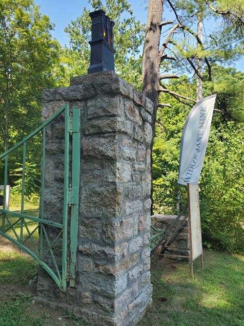 Widow Jane Mine Gates, 668 New York State Route 213, Rosendale, New York, July 19, 2024
