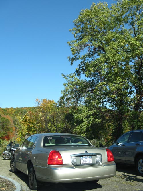Parking Lot, Bear Mountain Bridge Road Scenic Overlook, Westchester County, New York