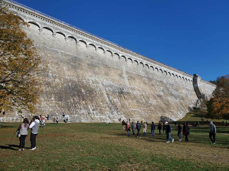 New Croton Dam, Croton Gorge Park, Croton-on-Hudson, New York, October 17, 2020