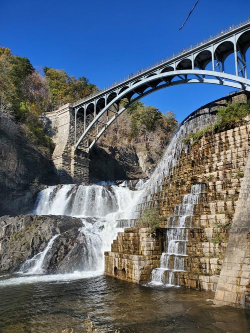 New Croton Dam, Croton Gorge Park, Croton-on-Hudson, New York, October 17, 2020