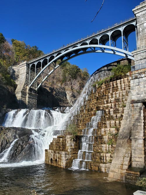 New Croton Dam, Croton Gorge Park, Croton-on-Hudson, New York, October 17, 2020
