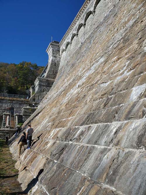 New Croton Dam, Croton Gorge Park, Croton-on-Hudson, New York, October 17, 2020