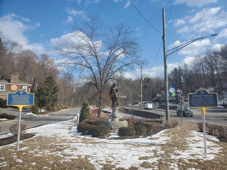 Chief Kisco, Bedford Road and Main Street, Mount Kisco, New York, January 29, 2025