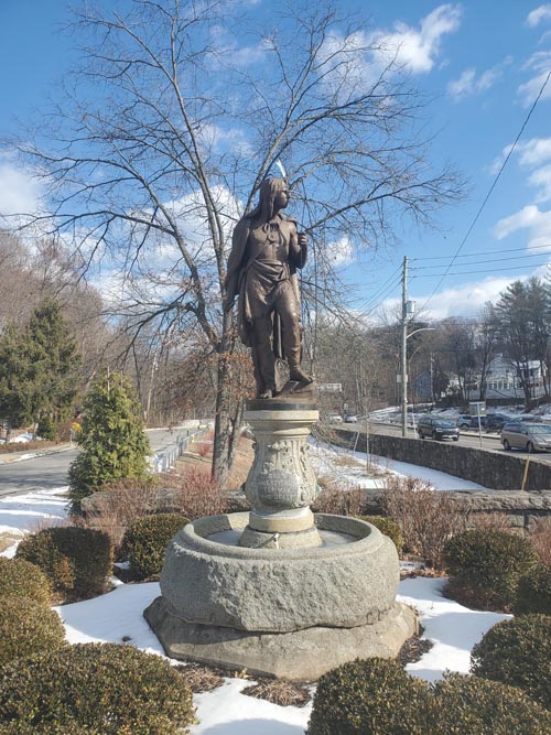 Chief Kisco, Bedford Road and Main Street, Mount Kisco, New York, January 29, 2025