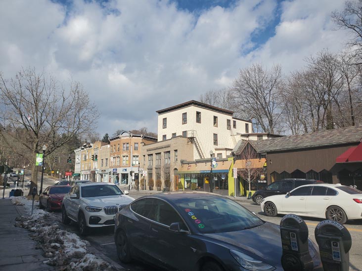 North Side of Main Street Between Carpenter and Moger Avenues, Mount Kisco, New York, January 29, 2025
