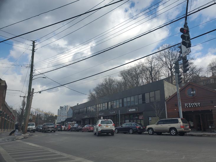 East Side of Main Street at Green Street, Mount Kisco, New York, January 29, 2025