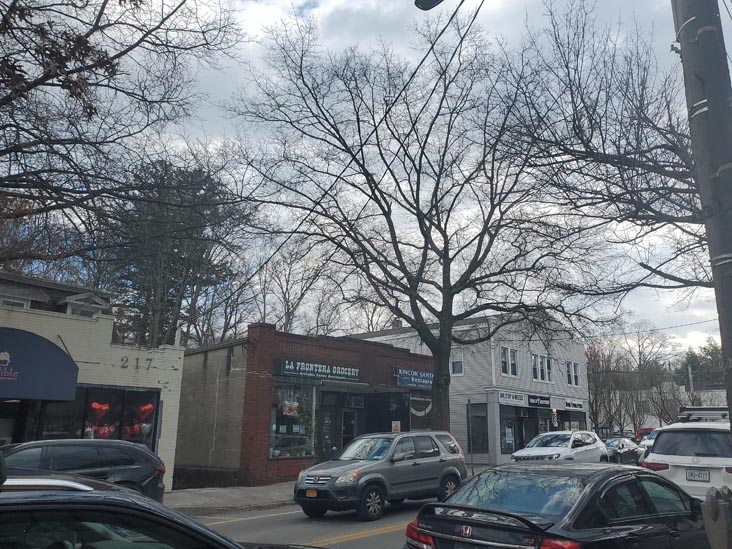 East Side of Main Street Between Lenox Place and Hyatt Avenue, Mount Kisco, New York, January 29, 2025