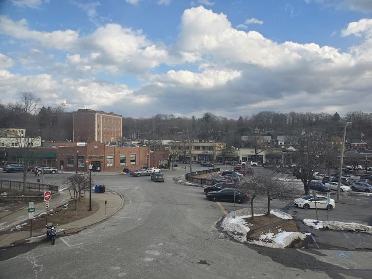 Mount Kisco From Mount Kisco Train Station, Mount Kisco, New York, January 29, 2025