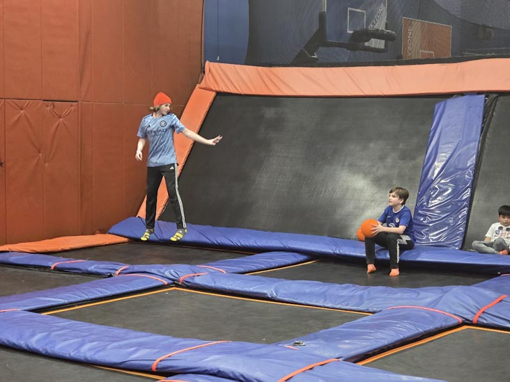 Sky Zone Trampoline Park, New Rochelle, New York, January 2, 2026