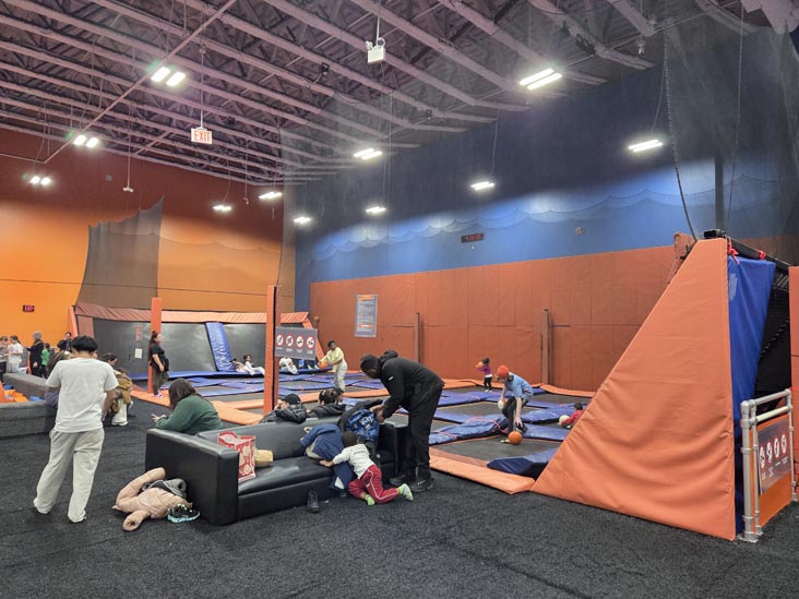 Sky Zone Trampoline Park, New Rochelle, New York, January 2, 2026