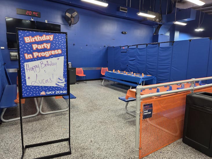 Sky Zone Trampoline Park, New Rochelle, New York, January 2, 2026