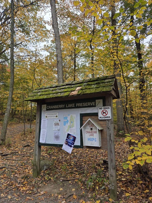 Cranberry Lake, Cranberry Lake Preserve, North White Plains, New York, October 12, 2025