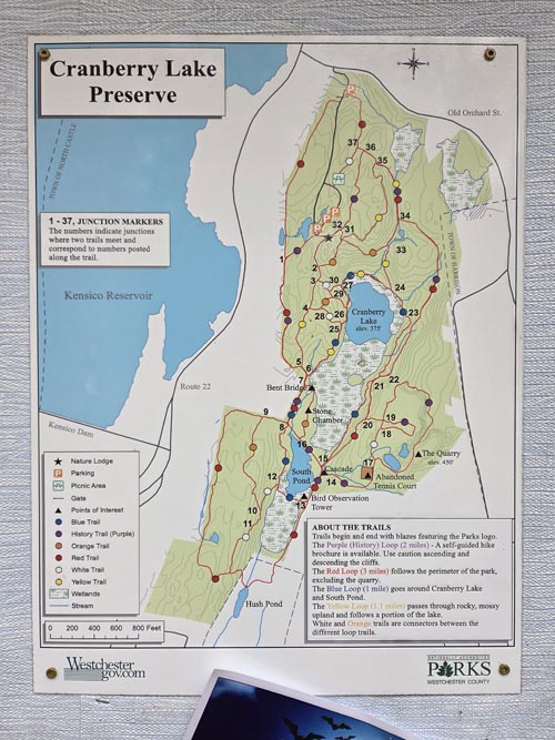 Cranberry Lake Preserve, North White Plains, New York, October 12, 2025